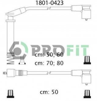 Комплект электропроводки PROFIT 1801-0423