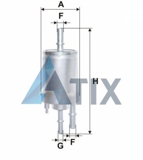 Фільтр палива {PP 836/9} WIX FILTERS WF8484