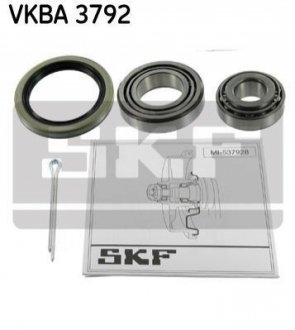 Набір підшипника маточини колеса SKF VKBA 3792 (фото 1)