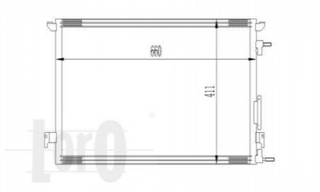 Конденсатор кондиционер DEPO 037-016-0013