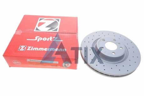 Диск гальмівний SPORT Z ZIMMERMANN 100337852