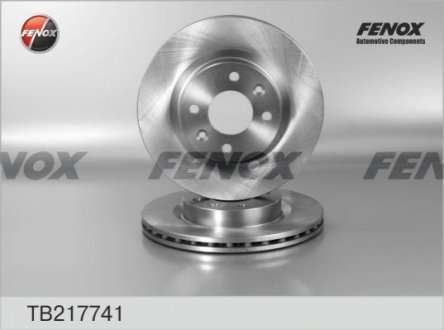 Тормозной диск передний FENOX TB217741 (фото 1)