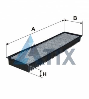 Фільтр салону вугільний WIX FILTERS WP9141