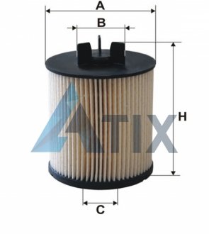 Фільтр палива {PE973/5} WIX FILTERS WF8402