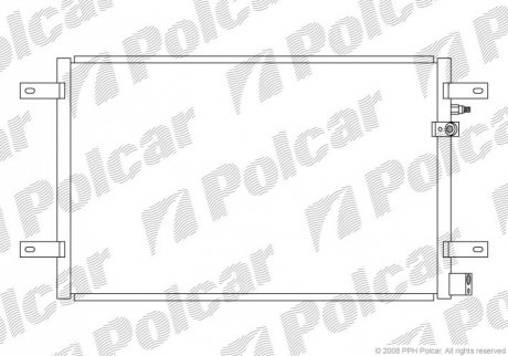 Skraplacz klimatyzacji Polcar 1338K8C1