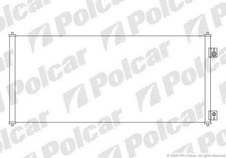 Радиаторы кондиционера Polcar '3247K8C1S'