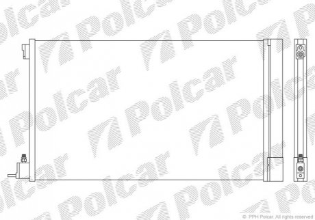 Skraplacz klimatyzacji Polcar 5520K8C1