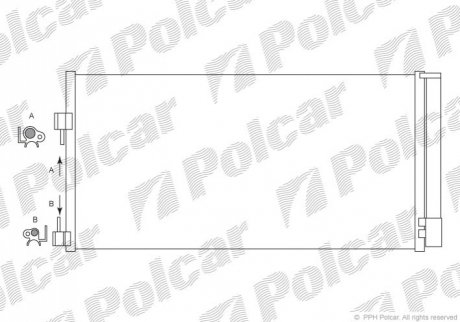 Skraplacz klimatyzacji Polcar 6039K8C1