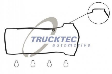 Прокладка клап. крышки TRUCKTEC 02.10.119