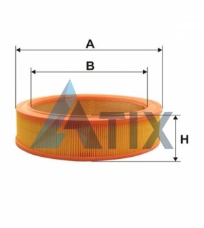 Фільтр повітря {AR262} WIX FILTERS WA6440