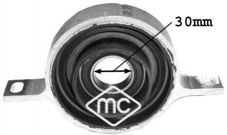 Опора вала карданного Metalcaucho 05822 (фото 1)