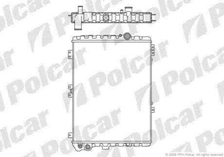 Радиаторы охлаждения Polcar 130708-3