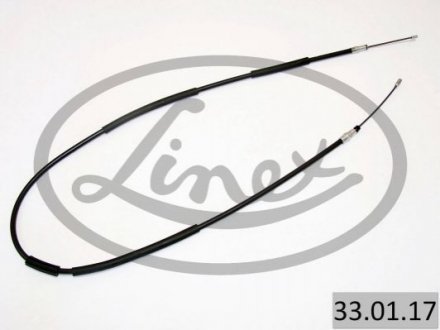 Трос ручного тормоза LINEX 33.01.17 (фото 1)