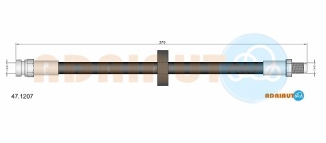 ШЛАНГ ТОРМОЗНОЙ ПЕР ADRIAUTO 47.1207