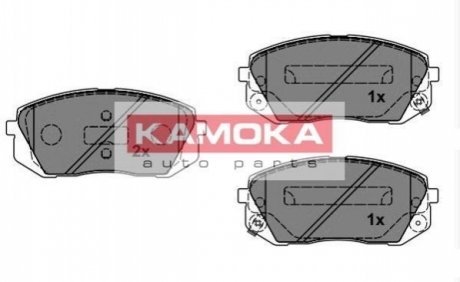 PAD KIT, DISC BRAKE KAMOKA JQ101149