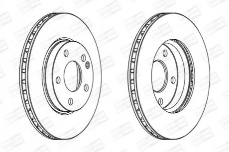 Деталь автомобиля. CHAMPION 562312CH