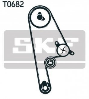 Комплект ремня ГРМ SKF VKMA 93001