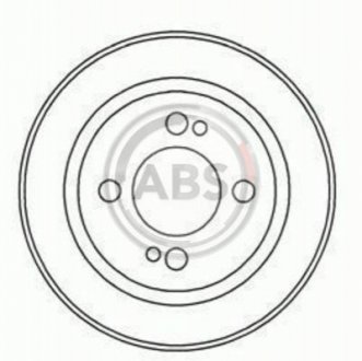 Тормозной барабан A.B.S. 2346-S