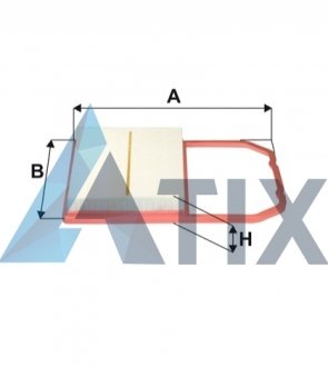 Фільтр повітряний WIX FILTERS WA9860