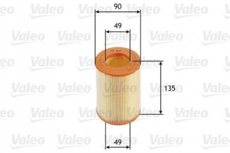 Воздушный фильтр Valeo 585681