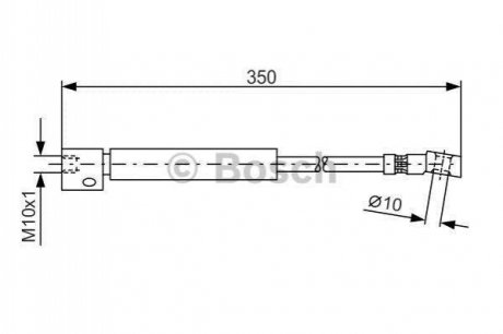 Гальмівний шланг BOSCH 1 987 476 409