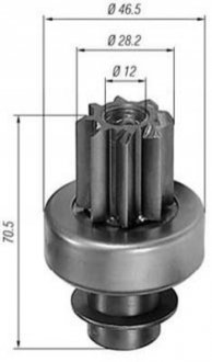 Бендикс стартера MAGNETI MARELLI 940113020148