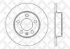 Диск гальмівний перед. (288мм) Skoda Rapid 12-, Fabia, Octavia /VW Golf IV, Polo STELLOX 60204761SX (фото 1)