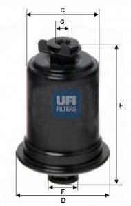 Топливный фильтр UFI 31.725.00 (фото 1)