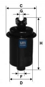 Топливный фильтр UFI 31.628.00 (фото 1)