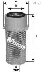 Воздушный фильтр M-FILTER A 863