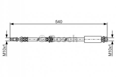 Гальмівний шланг BOSCH 1 987 476 057