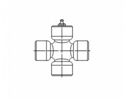 Крестовина 16x40 GKN (Lobro) U184