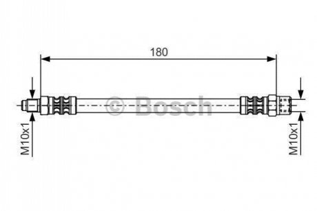 Тормозной шланг BOSCH 1 987 476 302 (фото 1)