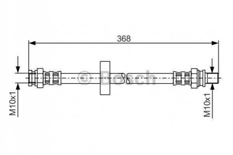 Тормозной шланг BOSCH 1 987 481 180 (фото 1)
