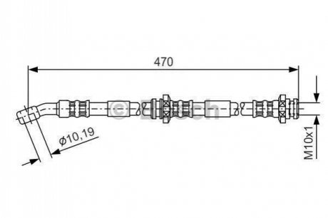 Тормозной шланг BOSCH 1 987 481 149 (фото 1)