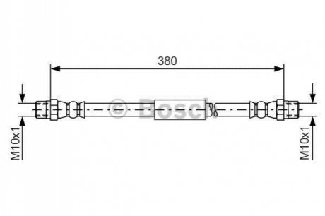 Тормозной шланг BOSCH 1 987 476 138 (фото 1)
