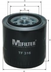 Масляный фильтр M-FILTER TF 316