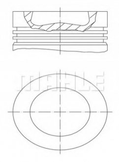 Поршень MAHLE / KNECHT 028 PI 00100 000 (фото 1)