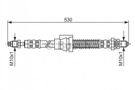 Тормозной шланг BOSCH 1 987 476 605
