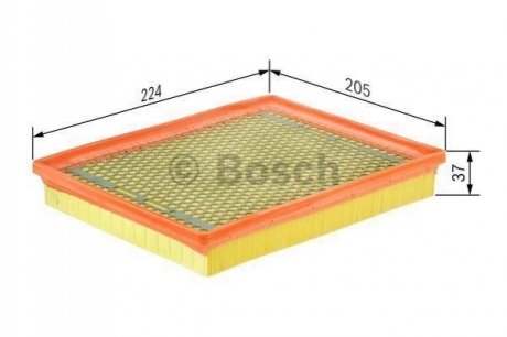 Фільтр повітря BOSCH F 026 400 348