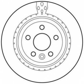 Тормозной диск Jurid 562650JC