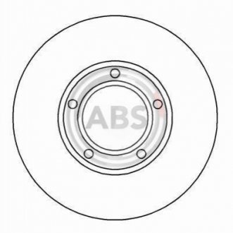 Тормозной диск A.B.S. 15814