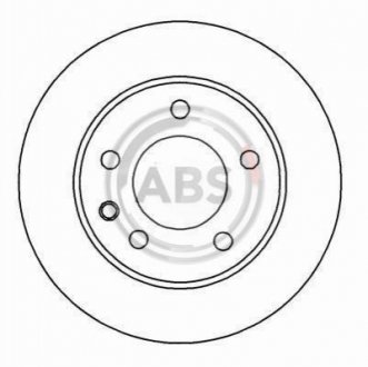 Тормозной диск A.B.S. 15819 (фото 1)