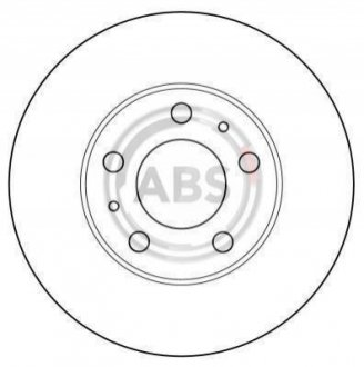 Гальмівний диск A.B.S. 16291