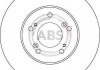 Тормозной диск A.B.S. 16588 (фото 2)