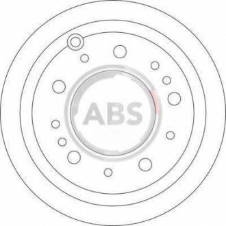 Тормозной диск A.B.S. 17174