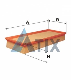 Фільтр повітря WIX FILTERS WA6197