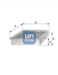 ФИЛЬТР ВОЗДУХА UFI 30.040.00