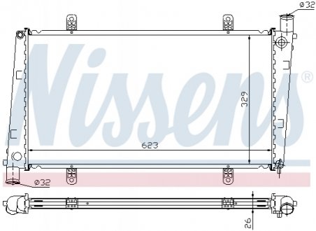 Теплообменник NISSENS 65551A