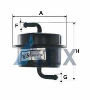 Фільтр палива WIX FILTERS WF8106